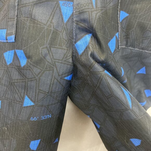 Minymo Fleece Lined Fur Trim Snowsuit Size 4 (4T) Black Blue Hooded One Piece - Picture 11 of 16